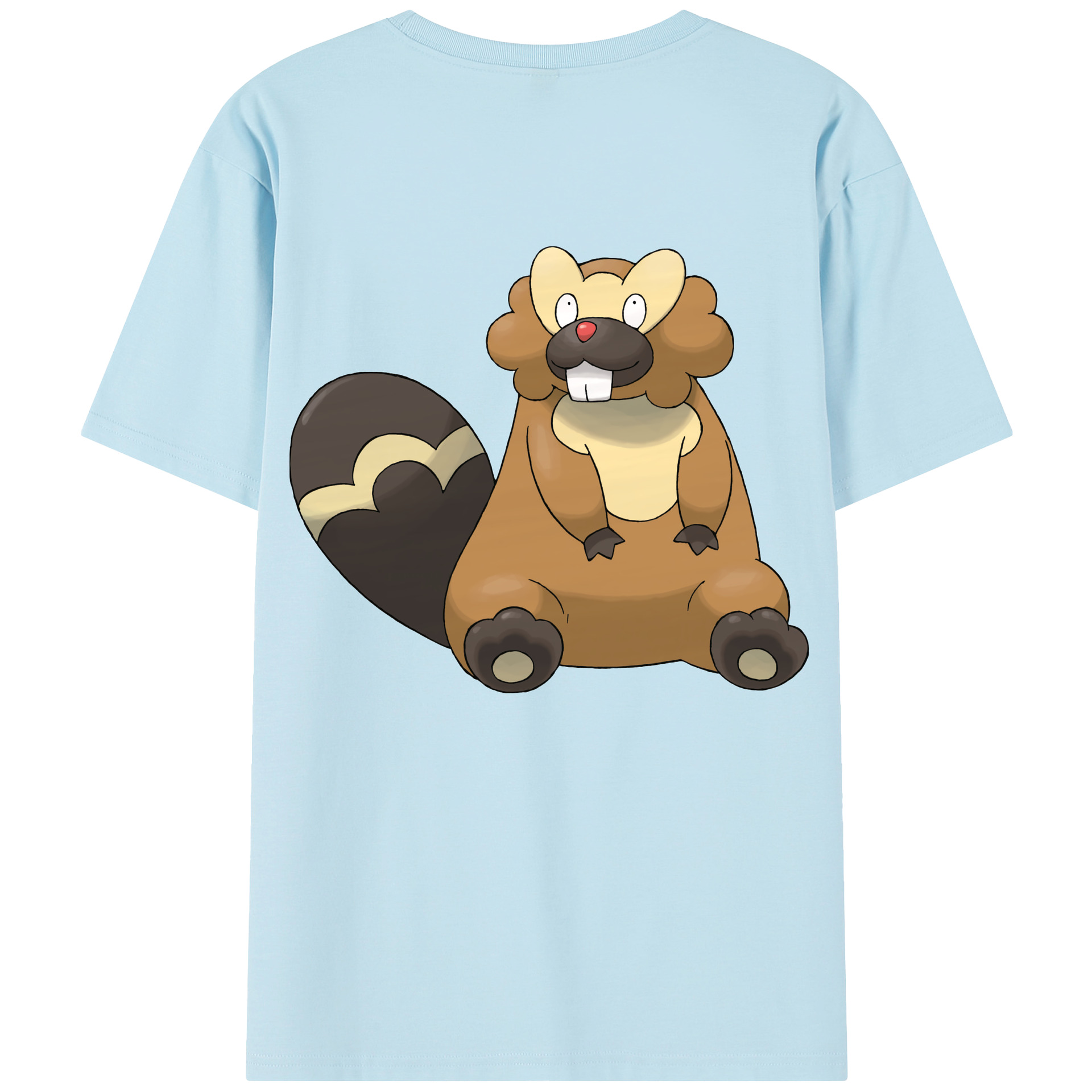 （画像用） ポケットモンスター Pokémon 綿100％半袖Tシャツ（背面プリント）